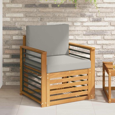 Outdoor sofa Solid acacia...