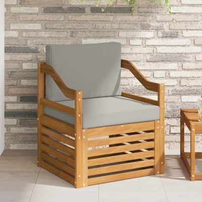 Outdoor sofa Solid acacia...