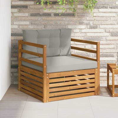 Outdoor sofa Solid acacia...