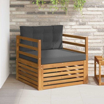 Outdoor sofa Solid acacia...
