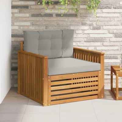 Outdoor sofa Solid acacia...