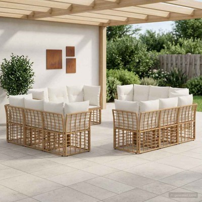 Outdoor sofa set Natural...