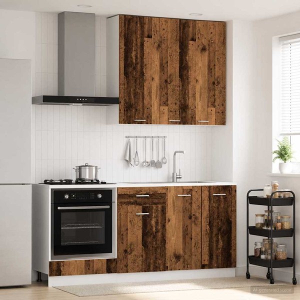 Kitchen unit LYON 5 pcs. Aged wood