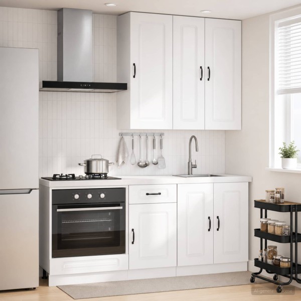 Kitchen unit KALMAR 5 pcs. Ultra glossy white