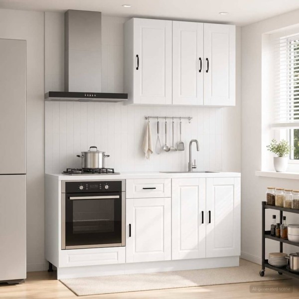 Kitchen unit PORTO 5 pcs. Ultra glossy white