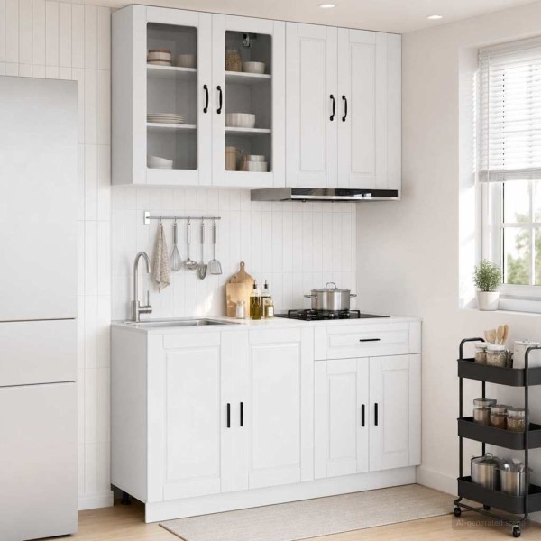 Kitchen unit PORTO 4 pcs. Ultra glossy white