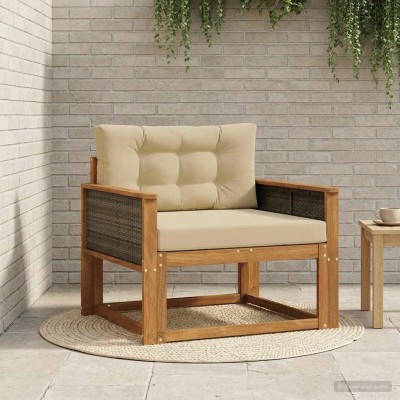 Outdoor Medium Sofa Natural