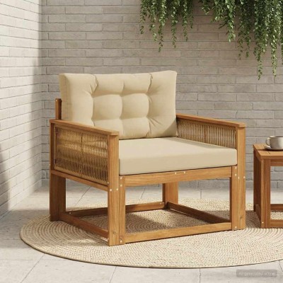 Outdoor Medium Sofa Natural