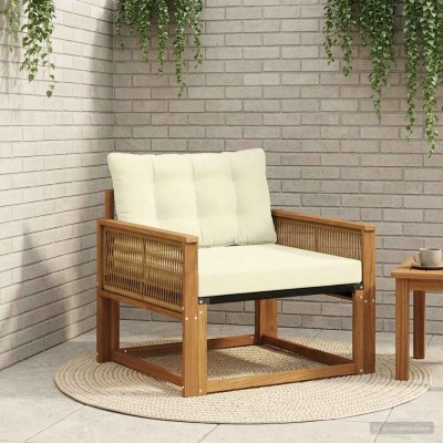 Outdoor sofa set Solid...
