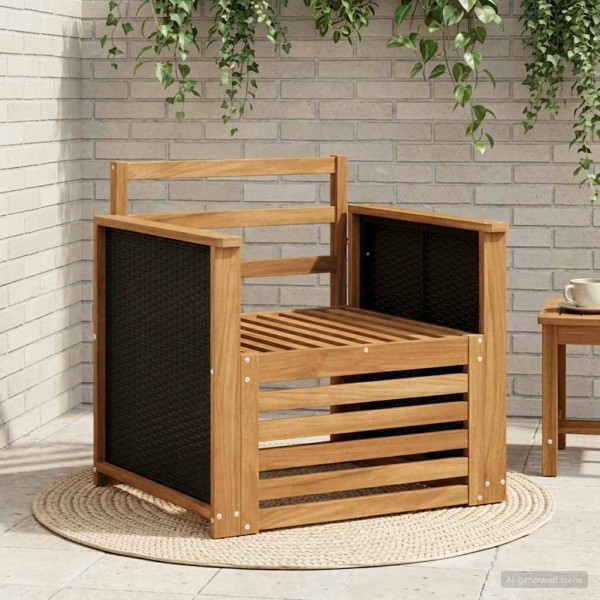 Lauko Vidurinis Sofa Natūrali