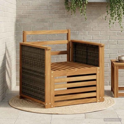 Outdoor Medium Sofa Natural