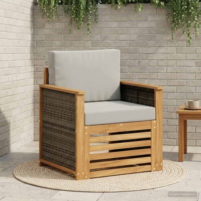 Outdoor Medium Sofa Natural
