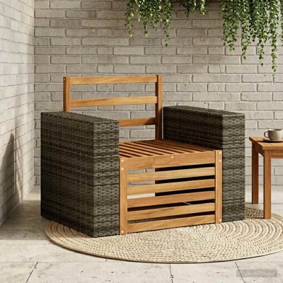 Outdoor Medium Sofa Natural