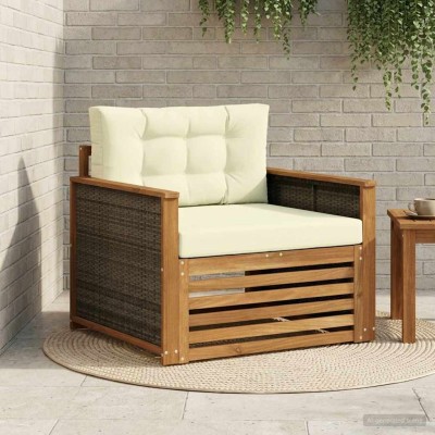 Outdoor Medium Sofa Solid...