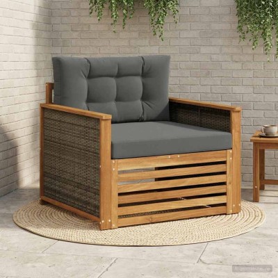 Lauko Vidurinis Sofa Natūrali