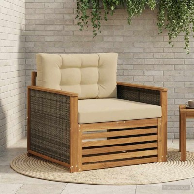 Outdoor Medium Sofa Natural
