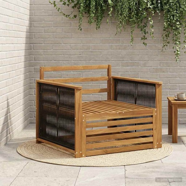 Outdoor Medium Sofa Natural