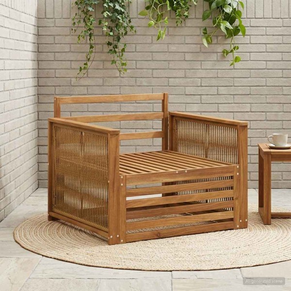 Outdoor Medium Sofa Natural