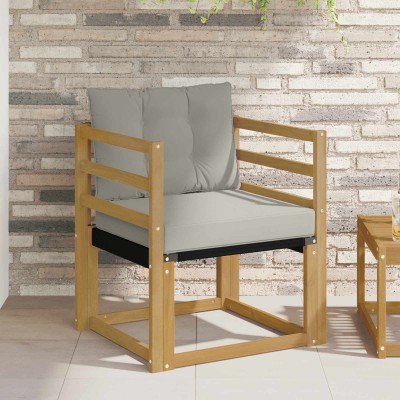 Outdoor sofa Solid acacia...