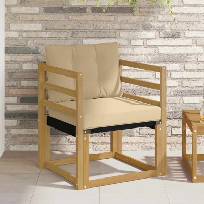 Outdoor sofa Solid acacia...