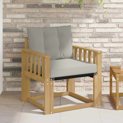 Outdoor sofa Solid acacia...