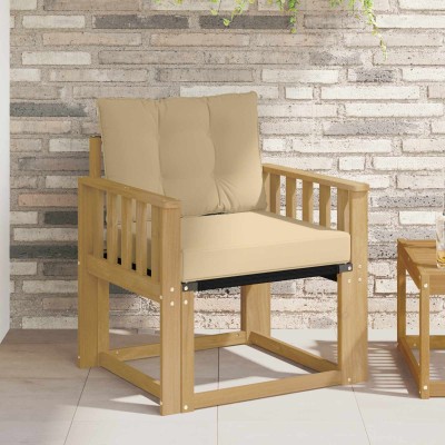 Outdoor sofa Solid acacia...