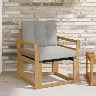 Outdoor sofa Solid acacia...