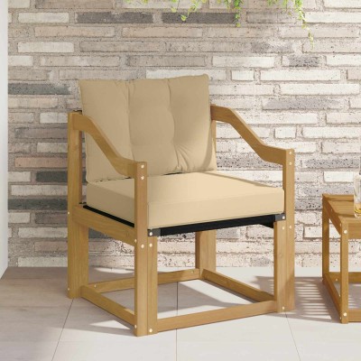 Outdoor sofa Solid acacia...