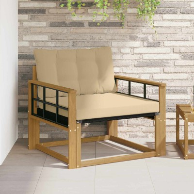 Outdoor sofa set Solid...