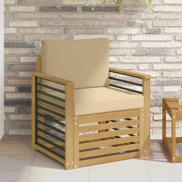 Outdoor sofa set Polyester White