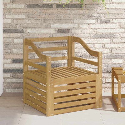 Outdoor sofa Solid acacia...