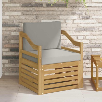 Outdoor sofa Polyester White