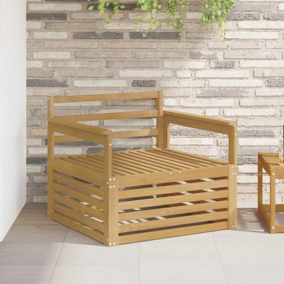 Outdoor sofa Solid acacia...