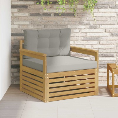 Outdoor sofa Polyester White