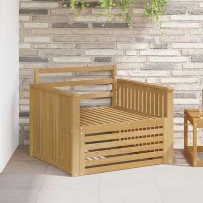 Outdoor sofa Solid acacia...