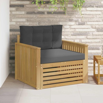 Outdoor sofa Polyester White