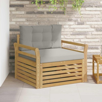 Outdoor sofa Polyester White