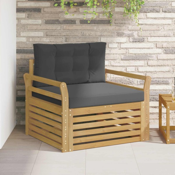 Outdoor sofa Polyester White