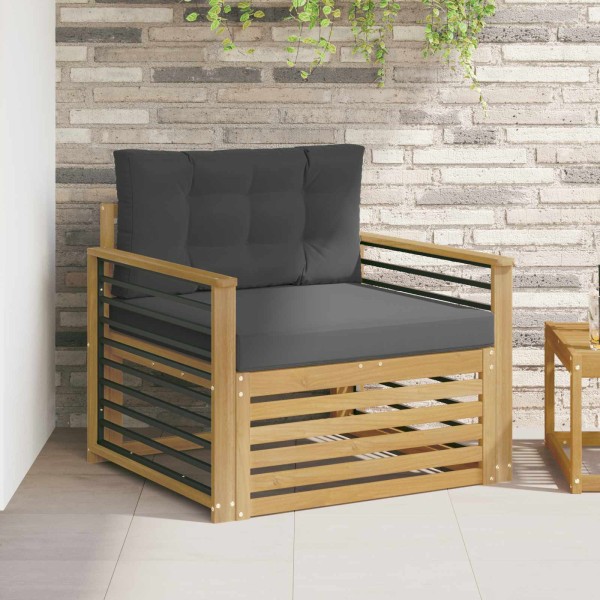 Lauko sofa Poliesteris Balta