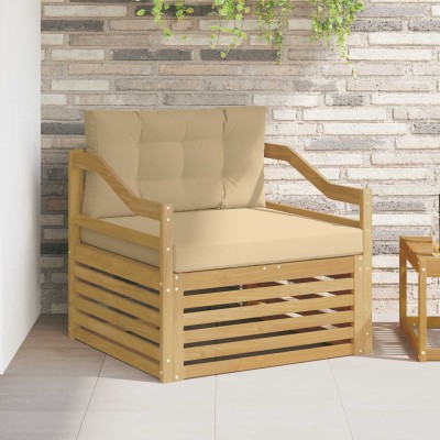 Outdoor sofa White and cream
