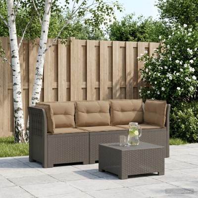 3-seater garden sofa with...