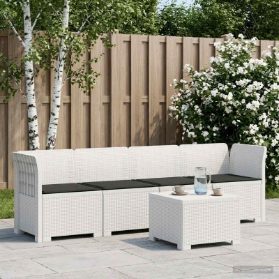 4-seater garden sofa with...