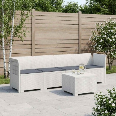 4-seater garden sofa with...
