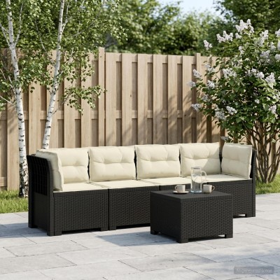 4-seater garden sofa with...