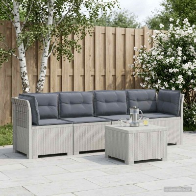 4-seater garden sofa with...