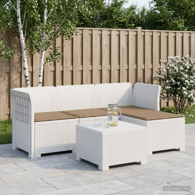 4 Seater Garden Sofa with...