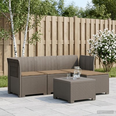 4 Seater Garden Sofa with...