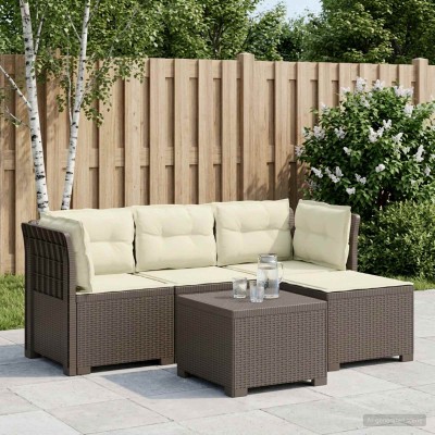 4 Vietų Sodo Sofa su...