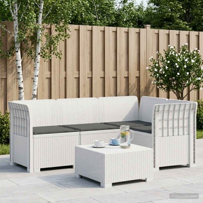 4-seat Garden Sofa With...