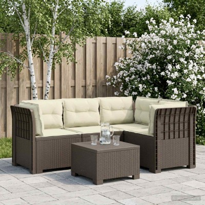 4-seat Garden Sofa With...